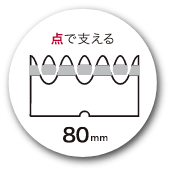 西川 エアー01SE 構造イメージ
